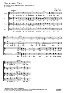 [97681] Ehre sei dem Vater, op. 57/10