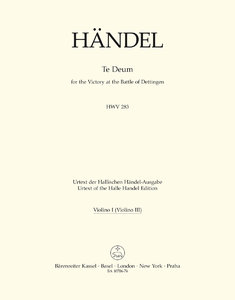 [297567] Dettinger Te Deum, HWV 283