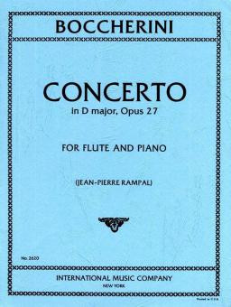 [20844] Concerto D-Dur op. 27 (mit Kadenzen von Rampal)
