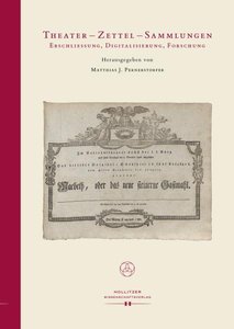 [270899] Theater - Zettel - Sammlungen
