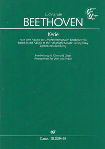 [316524] Kyrie, nach dem Adagio der Mondscheinsonate, op. 27/2