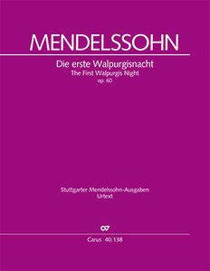[316532] Die erste Walpurgisnacht, op. 60 / MWV D 3