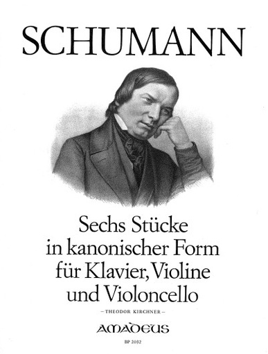 [124564] 6 Stücke in kanonischer Form op. 56 (für den Pedalflügel)