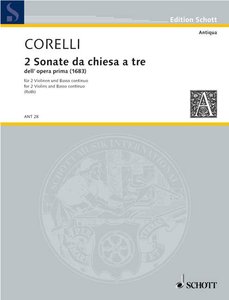 [124762] Due Sonate da chiesa a tre dell`opera prima, op. 1 (Kirchensonaten)