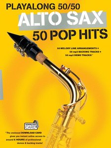 [270994] Playalong 50/50 Alto Sax