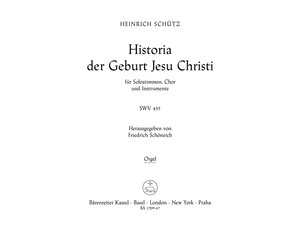 [120875] Historia der Geburt Jesu Christi, SWV 435