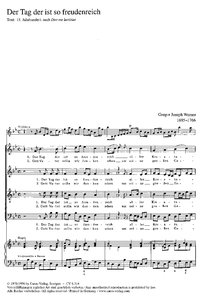 [120967] Der Tag, der ist so freudenreich