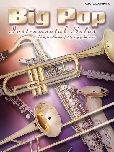 [127579] Big Pop Instrumental Solos - Altsaxophon