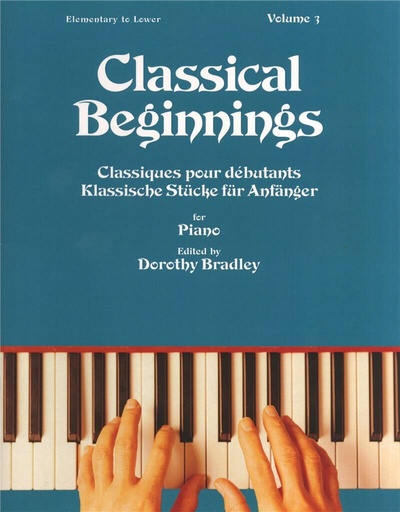 [59955] Klassische Stücke für Anfänger Band 3
