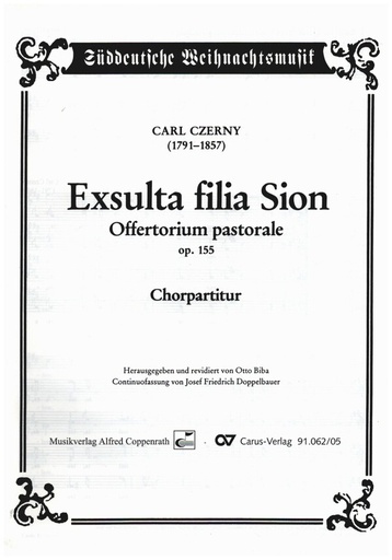 [120088] Exsulta filia Sion, op. 155