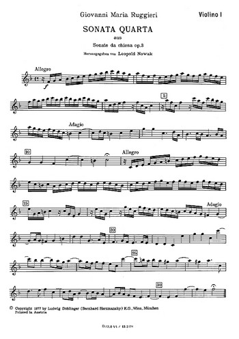 [GKM-00086] Sonata quarta F-Dur op. 3/4