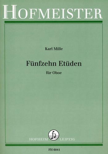 [20255] Fünfzehn Etüden für Oboe