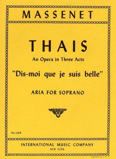 [73578] Dis moi que je suis belle - aus Thais