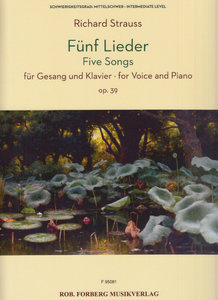 [318653] Fünf Lieder op. 39