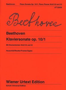 [318807] Klaviersonate op. 10/1 / Klavierstücke WoO 52 + 53