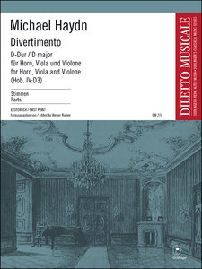 [DM-00274-ST] Divertimento D-Dur