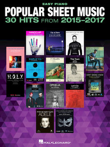 [309796] Popular Sheet Music - 30 Hits from 2015-2017