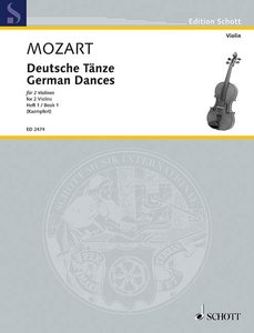 [60787] Deutsche Tänze Band 1