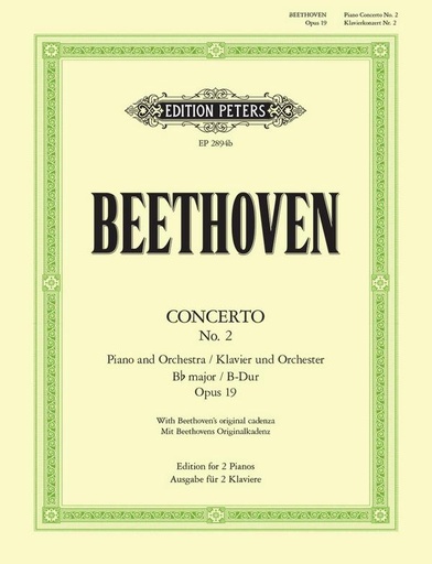 [60847] Klavierkonzert Nr. 2 B-Dur op. 19