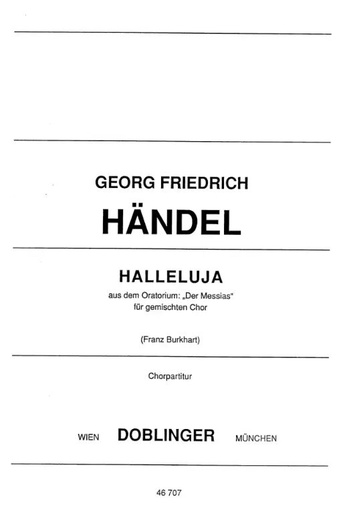 [46-00707-CHP] Halleluja / Hallelujah