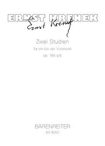 [67793] 2 Studien op. 184 a/b