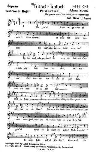 [46-00841-CHS] Tritsch - Tratsch - Polka