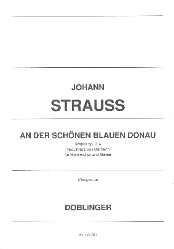 [56-00781-CHP] An der schönen blauen Donau op. 314