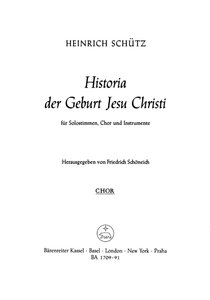 [127290] Historia der Geburt Jesu Christi, SWV 435