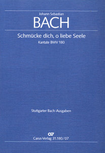 [59350] Schmücke dich,  o liebe Seele BWV 180