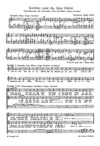 [176561] Gelobet seist du, Jesu Christ