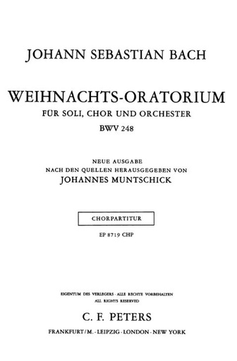 [99479] Weihnachtsoratorium, BWV 248