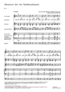 [166938] Abenteuer der vier Stadtmusikanten