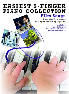 [222910] Film Songs - Easiest 5-Finger Piano Collection