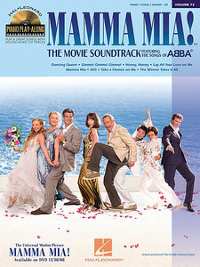 [223185] Mamma Mia - The Movie - Piano Play-Along Vol. 73