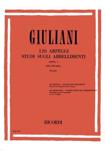 [76607] 120 Arpeggi studi sugli abbellimenti