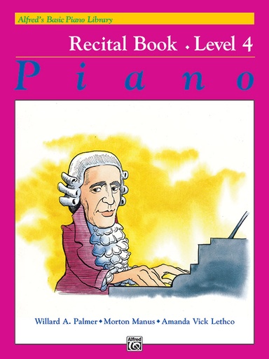 [296765] Alfred's Basic Piano Library 4 Recital Book