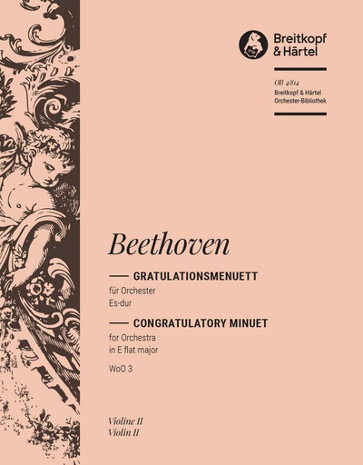 [323412] Gratulations-Menuett Es-Dur WoO 3