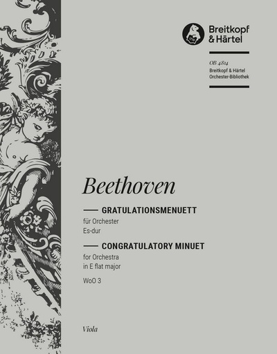 [323413] Gratulations-Menuett Es-Dur WoO 3