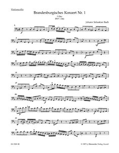 [81973] Brandenburgisches Konzert Nr. 1 F-Dur BWV 1046