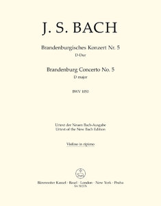 [81991] Brandenburgisches Konzert Nr. 5 D-Dur BWV 1050