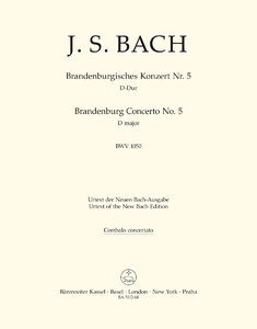 [81993] Brandenburgisches Konzert Nr. 5 D-Dur BWV 1050