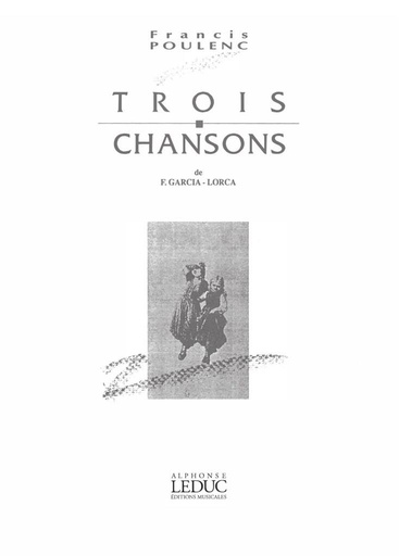 [284609] 3 Chansons De Garcia-Lorca
