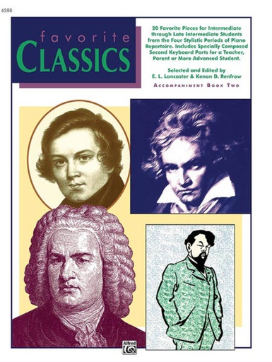 [141581] Favorite Classics Band 2 2nd Piano Part