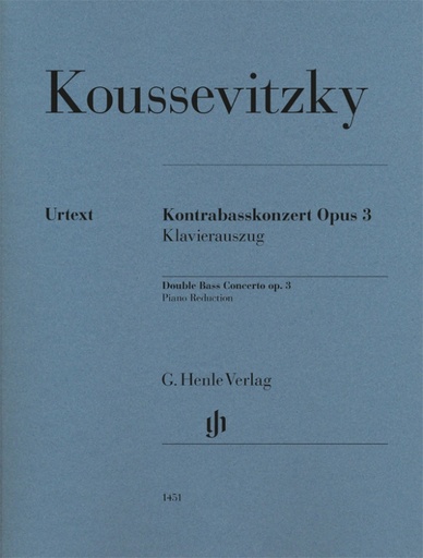 [HN-01451] Kontrabasskonzert op. 3