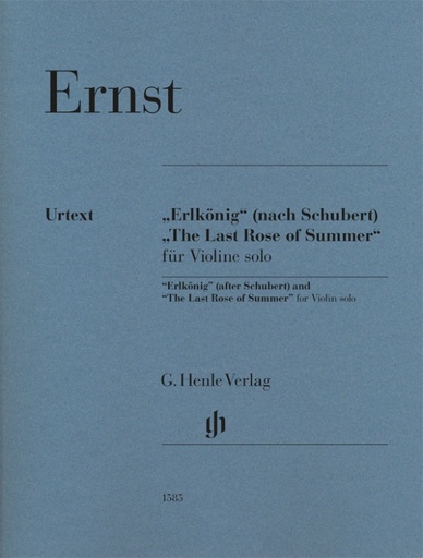 [HN-01585] Erlkönig (nach Schubert) / The Last Rose of Summer