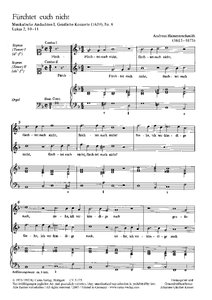 [92146] Fürchtet euch nicht ( 1639 )