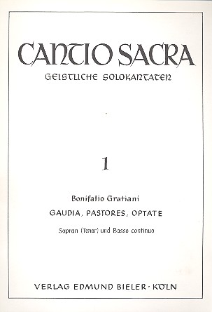 [92177] Gaudia, pastores, optate