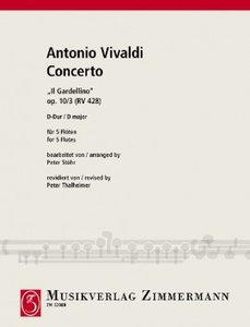 [81338] Concerto 3 D-Dur op. 10 / 3 Il Gardellino