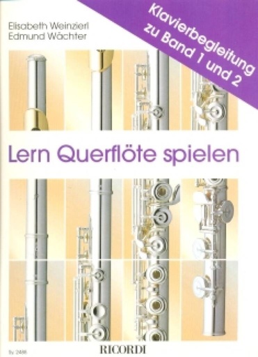 [26429] Lern Querflöte spielen (Klavierbegleitung zu Band 1 und 2)