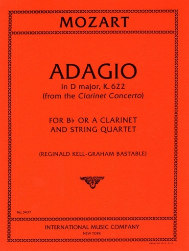 [3884] Adagio D-Dur KV 622